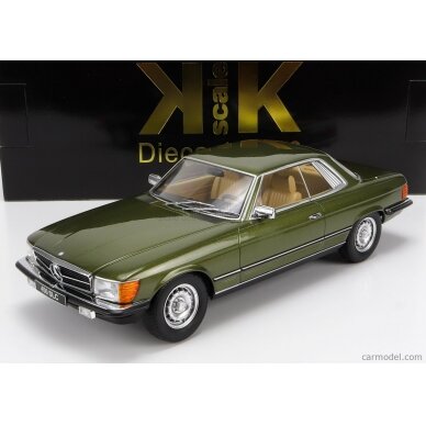 PRE-ORD3R KK Scale 1/18 1973 Mercedes 450 SLC C107, green metallic