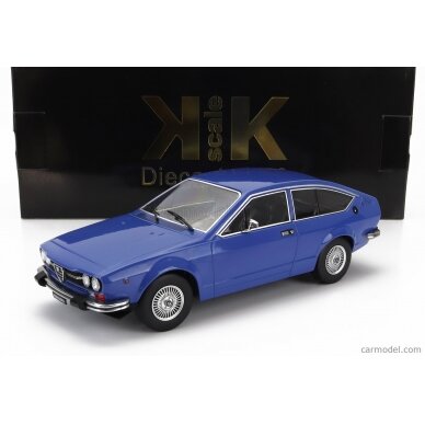 PRE-ORD3R KK Scale 1/18 1976 Alfa Romeo Alfetta 200 GTV, blue