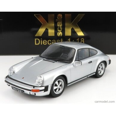 PRE-ORD3R KK Scale 1/18 1977 Porsche 911 Carrera 3.0 Coupe, silver