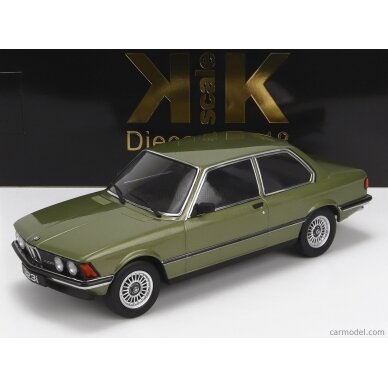 PRE-ORD3R KK Scale Modeliukas 1/18 1978 BMW 323i E21, green metallic