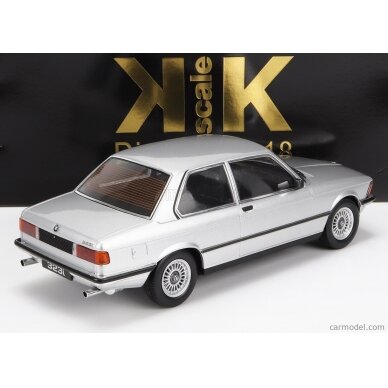 PRE-ORD3R KK Scale Modeliukas 1/18 1978 BMW 323i E21, silver