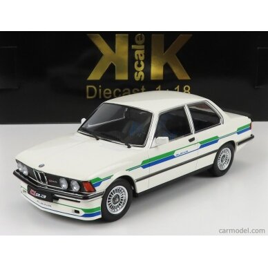 PRE-ORD3R KK Scale Modeliukas 1/18 1980 BMW Alpina C1 2.3 E21, white