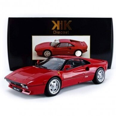 PRE-ORD3R KK Scale Modeliukas 1/18 1984 Ferrari 288 GTO, red