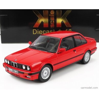 PRE-ORD3R KK Scale 1/18 1987 BMW 325i E30M-Package, red