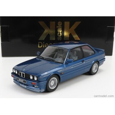 PRE-ORD3R KK Scale Modeliukas 1/18 1988 BMW Alpina C2 2.7 E30, blue metallic