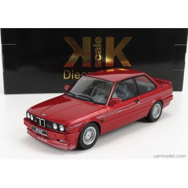 KK Scale Modeliukas 1/18 1988 BMW Alpina C2 2.7 E30, red metallic