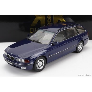 PRE-ORD3R KK Scale Modeliukas 1/18 1997 BMW 530d E39 Touring. blue metallic