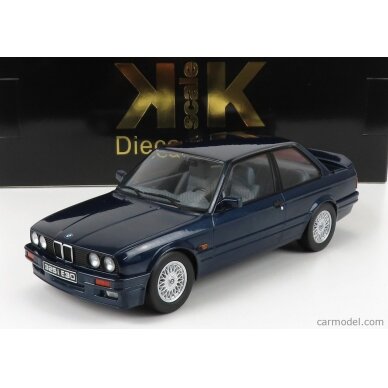 PRE-ORD3R KK Scale Modeliukas 1/18 BMW 325i E30 M, dark blue metallic