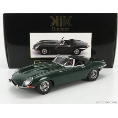 PRE-ORD3R KK Scale 1961 Jaguar E-Type Cabrio series I Lhd, british racing green