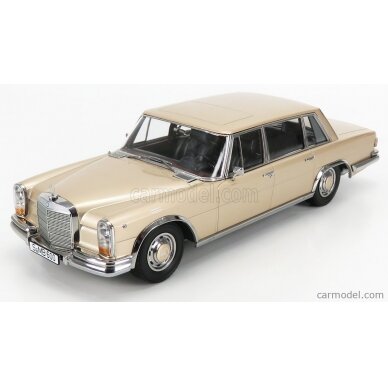 PRE-ORD3R KK Scale 1963 Mercedes Benz 600 SWB W100, light gold/chrome