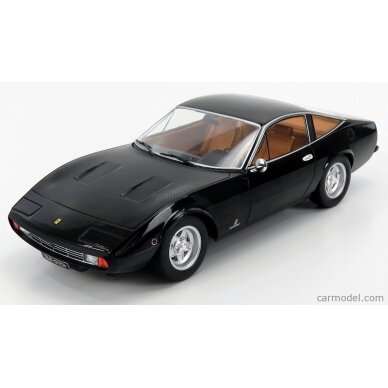 PRE-ORD3R KK Scale 1971 Ferrari 365 GTC 4, black with brown interieur