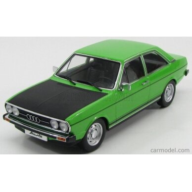 PRE-ORD3R KK Scale Modeliukas 1972 Audi 80 GT/E, green/black