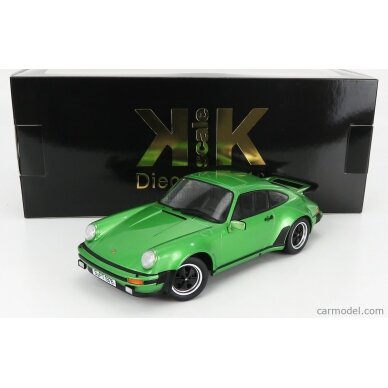 PRE-ORD3R KK Scale 1976 Porsche 911 (930) 3.0 Turbo, green