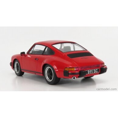 PRE-ORD3R KK Scale Modeliukas 1983 Porsche 911 SC Coupe, red