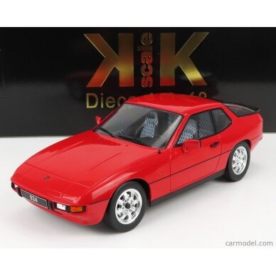 PRE-ORD3R KK Scale 1985 Porsche 924, red