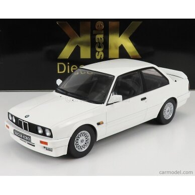 PRE-ORD3R KK Scale Modeliukas 1989 BMW 320iS E30 Italo M3, white