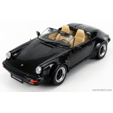 KK Scale Modeliukas 1/18 1989 Porsche 911 Speedster, black