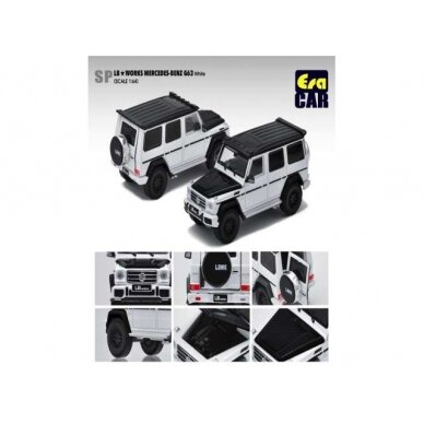 PRE-ORD3R Era Car LB Works Mercedes Benz G63 AMG, white