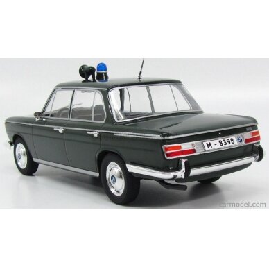 PRE-ORD3R MCG Modeliukas 1/18 1966 BMW 2000 Polizei Deutschland *sealed body*, green