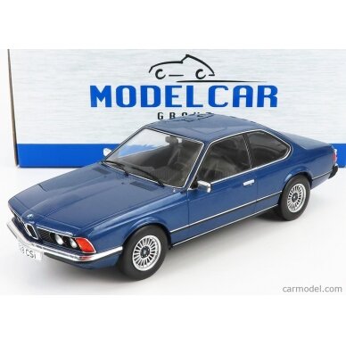 PRE-ORD3R MCG Modeliukas 1/18 1976 BMW 6 Series (E24), blue