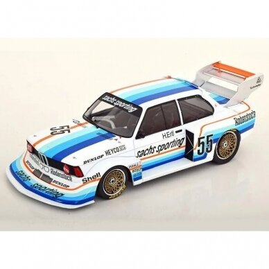 PRE-ORD3R MCG Modeliukas 1/18 1978 BMW 320 Gr.5 Sachs #55 H. Ertl DRM Nurburgring, white/blue