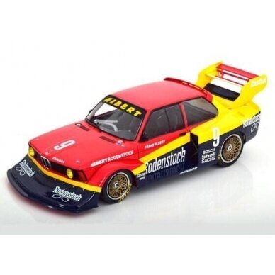 PRE-ORD3R MCG 1/18 1979 BMW 320 Gr.5 Rodenstock #9 F. Albert DRM Norisring, black/red/yellow