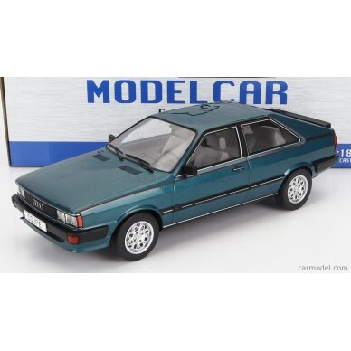 PRE-ORD3R MCG Modeliukas 1/18 1980 Audi Coupe GT, darkturquoise metallic