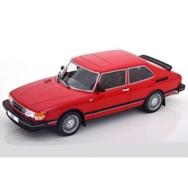 PRE-ORD3R MCG 1/18 1981 Saab 900 Turbo, red