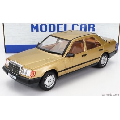 PRE-ORD3R MCG Modeliukas 1/18 1984 Mercedes 300E (W124), dark beige metallic