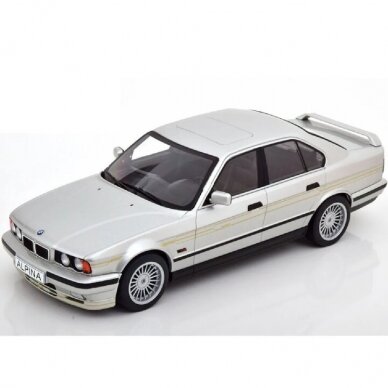 PRE-ORD3R MCG Modeliukas 1/18 1994 BMW Alpina B10 4.6, silver with décor