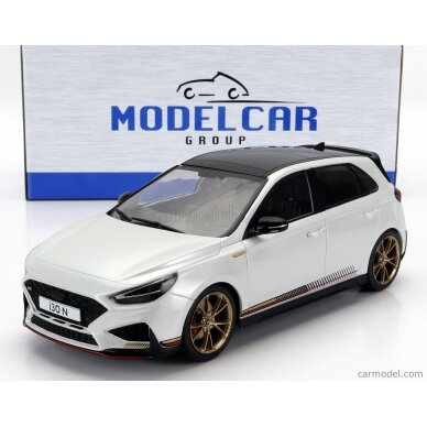 PRE-ORD3R MCG Modeliukas 1/18 2021 Hyundai i30 N, white