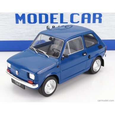 PRE-ORD3R MCG Modeliukas 1/18 Fiat Polski 126p, darkblue