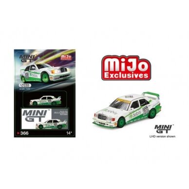 Mini GT Mercedes-Benz 190E 2.5-16 Evolution II #20 DTM Zakspeed Michael Schumacher