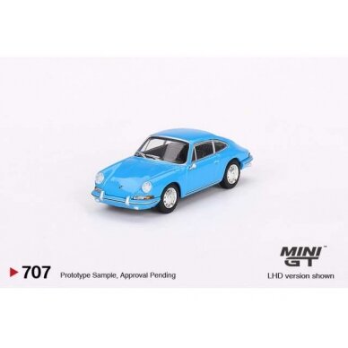 PRE-ORD3R Mini GT Modeliukas 1/64 1963 Porsche 911 (901), blue