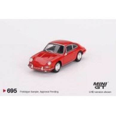 Mini GT Modeliukas 1/64 1963 Porsche 911 (901), red (yra Sandėlyje)