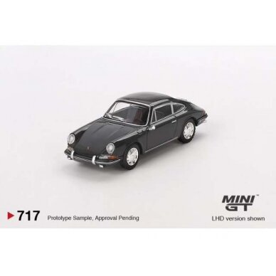 PRE-ORD3R Mini GT Modeliukas 1/64 1964 Porsche 911 (901), slate grey