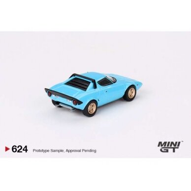 Mini GT 1/64 1975 Lancia Stratos HF Stradale, blue