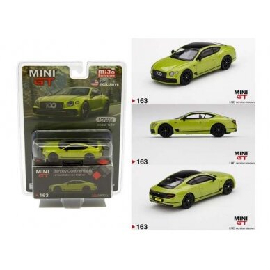PRE-ORD3R Mini GT 1/64 2019 Bentley Continental GT. Limited Edition by Mulliner.