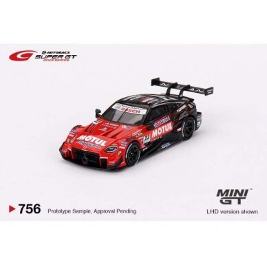 PRE-ORD3R Mini GT 1/64 2021 Nissan Z GT500 #23 Motul Autech Z Super GT Series, black/red