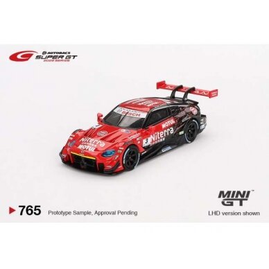 PRE-ORD3R Mini GT 1/64 2023 Nissan Z GT500 #3 Niterra Motul Z NDDP Racing, Super GT Series, red/black