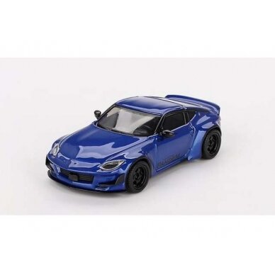 PRE-ORD3R Mini GT Modeliukas 1/64 2024 Nissan Z Pandem, seiran blue