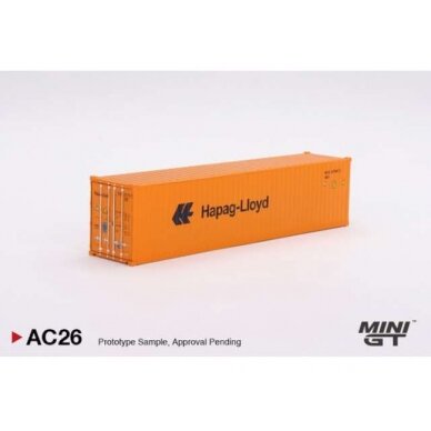 PRE-ORD3R Mini GT 1/64 40FT Dry Container *Hapag-Lloyd*, orange