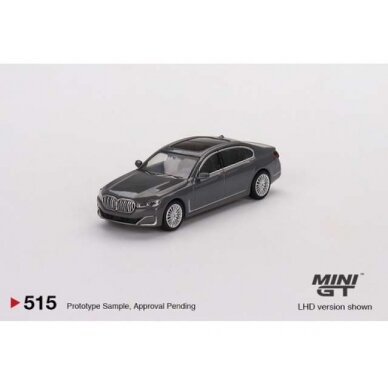 Mini GT Modeliukas 1/64 BMW 750Li xDrive Bernina, grey amber effect