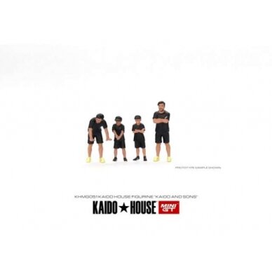 Mini GT 1/64 KaidoHouse Figure's Kaido & Sons