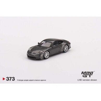 Mini GT Modeliukas 1/64 Porsche 911 (992) GT3 Touring, grey (yra Sandėlyje)
