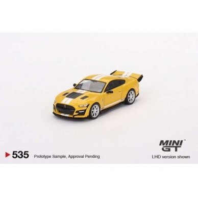 PRE-ORD3R Mini GT 1/64 Shelby GT500 Dragon Snake Concept, yellow
