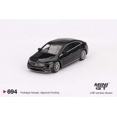 PRE-ORD3R Mini GT 2024 Mercedes Benz EQS 580 4-Matic, black