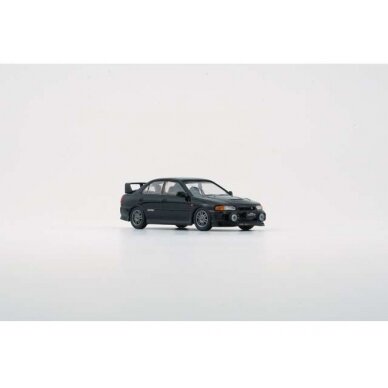 PRE-ORD3R BM Creations Modeliukas Mitsubishi Lancer Evo IV, black right hand drive