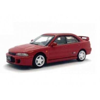 PRE-ORD3R BM Creations Modeliukas Mitsubishi Lancer Evolution I & II LHD, red