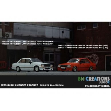 PRE-ORD3R BM Creations Mitsubishi Lancer EX2000 Turbo, white